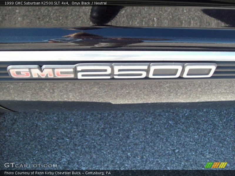 Onyx Black / Neutral 1999 GMC Suburban K2500 SLT 4x4