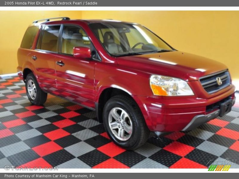 Redrock Pearl / Saddle 2005 Honda Pilot EX-L 4WD
