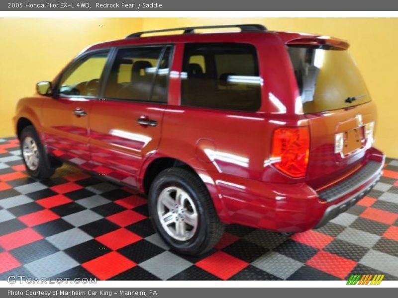 Redrock Pearl / Saddle 2005 Honda Pilot EX-L 4WD