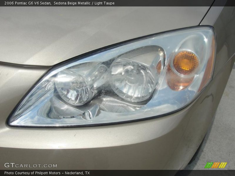 Sedona Beige Metallic / Light Taupe 2006 Pontiac G6 V6 Sedan