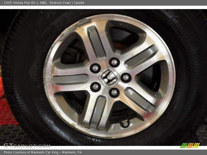 Redrock Pearl / Saddle 2005 Honda Pilot EX-L 4WD