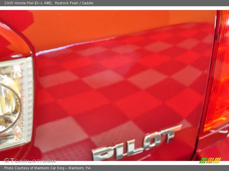 Redrock Pearl / Saddle 2005 Honda Pilot EX-L 4WD