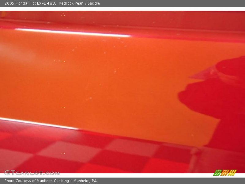 Redrock Pearl / Saddle 2005 Honda Pilot EX-L 4WD
