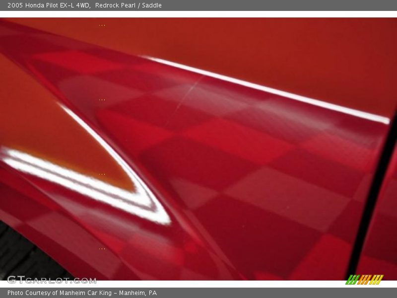 Redrock Pearl / Saddle 2005 Honda Pilot EX-L 4WD