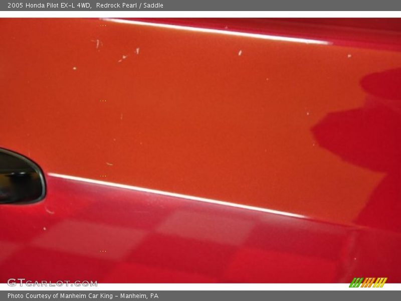 Redrock Pearl / Saddle 2005 Honda Pilot EX-L 4WD