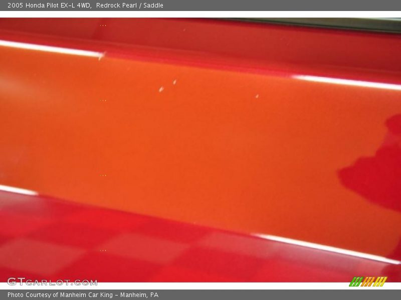 Redrock Pearl / Saddle 2005 Honda Pilot EX-L 4WD