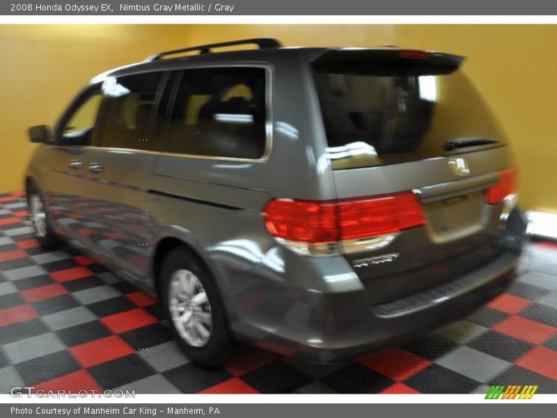 Nimbus Gray Metallic / Gray 2008 Honda Odyssey EX