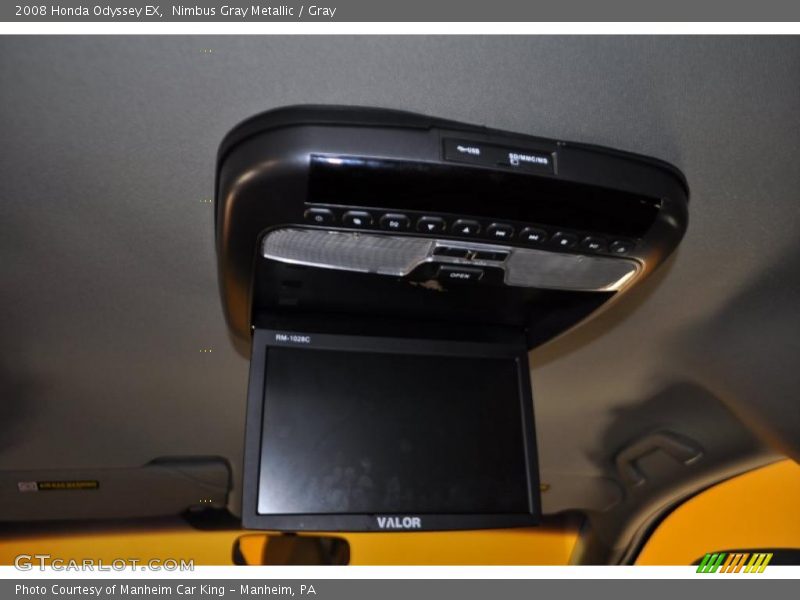 Nimbus Gray Metallic / Gray 2008 Honda Odyssey EX