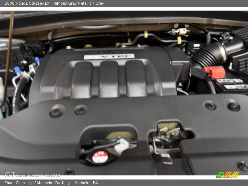 Nimbus Gray Metallic / Gray 2008 Honda Odyssey EX