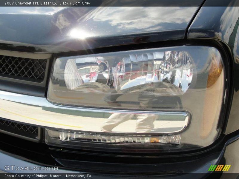 Black / Light Gray 2007 Chevrolet TrailBlazer LS