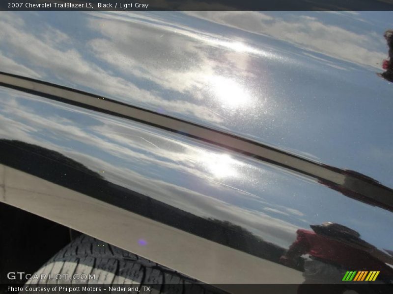 Black / Light Gray 2007 Chevrolet TrailBlazer LS