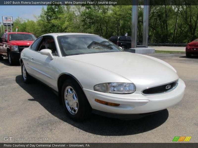 Front 3/4 View of 1997 Riviera Supercharged Coupe