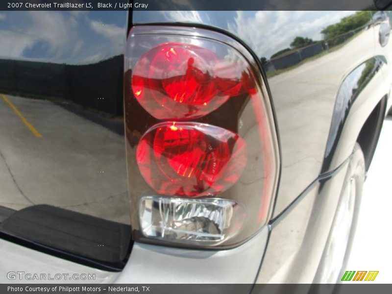Black / Light Gray 2007 Chevrolet TrailBlazer LS
