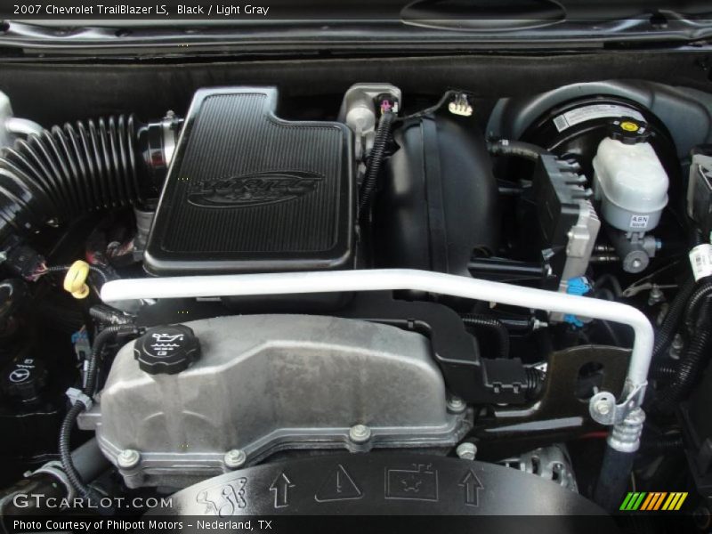 Black / Light Gray 2007 Chevrolet TrailBlazer LS