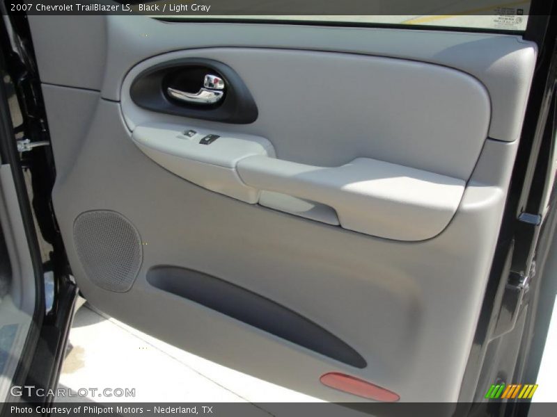 Black / Light Gray 2007 Chevrolet TrailBlazer LS