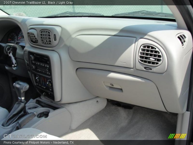 Black / Light Gray 2007 Chevrolet TrailBlazer LS