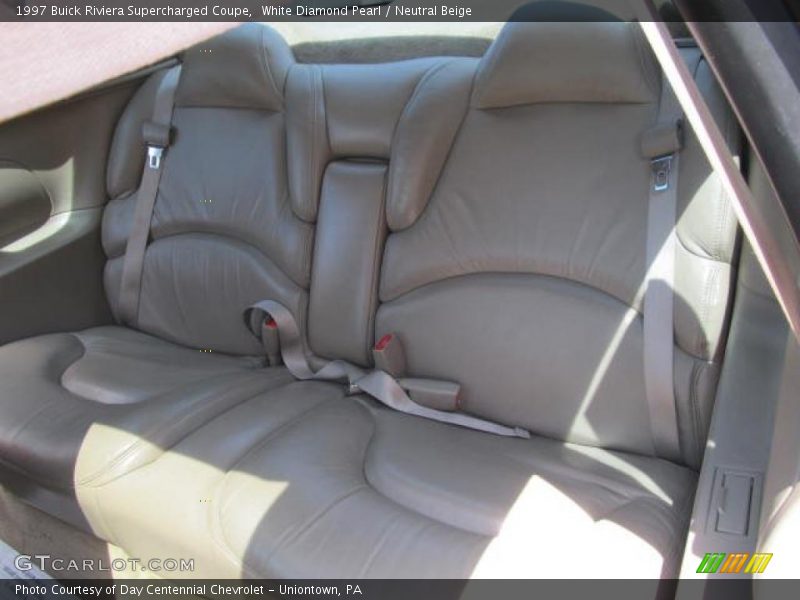  1997 Riviera Supercharged Coupe Neutral Beige Interior
