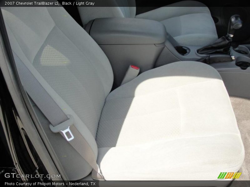 Black / Light Gray 2007 Chevrolet TrailBlazer LS