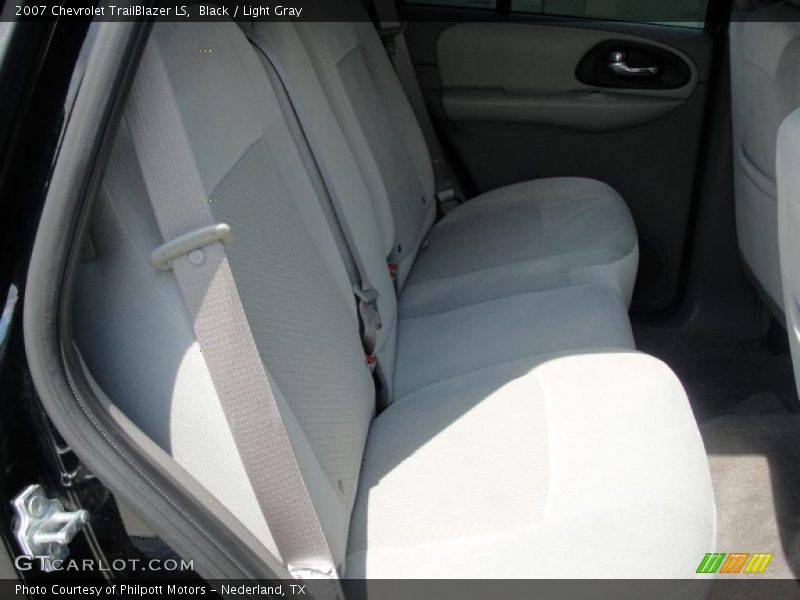 Black / Light Gray 2007 Chevrolet TrailBlazer LS