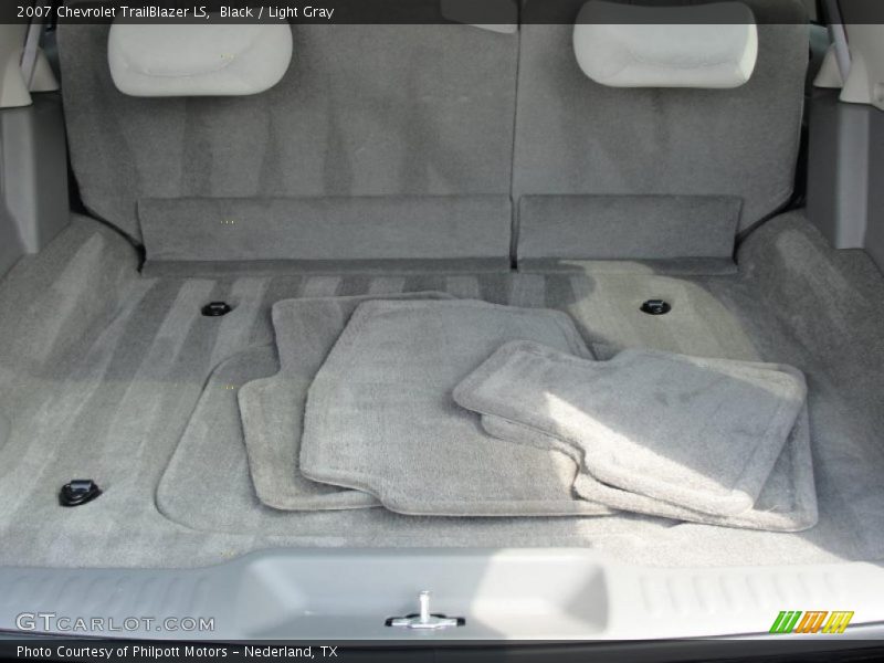 Black / Light Gray 2007 Chevrolet TrailBlazer LS
