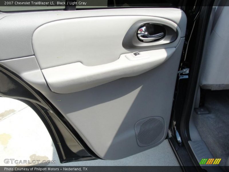 Black / Light Gray 2007 Chevrolet TrailBlazer LS