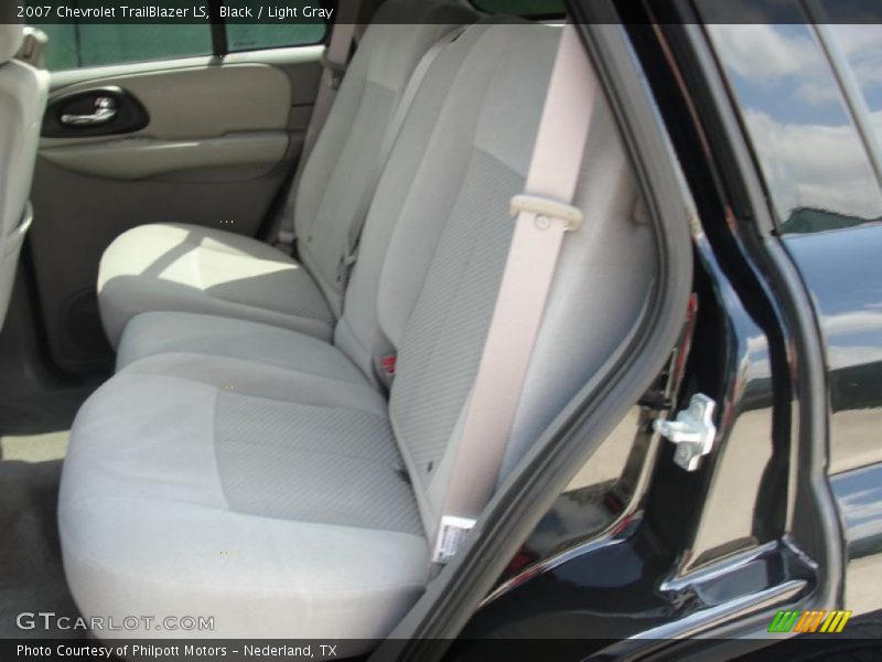 Black / Light Gray 2007 Chevrolet TrailBlazer LS