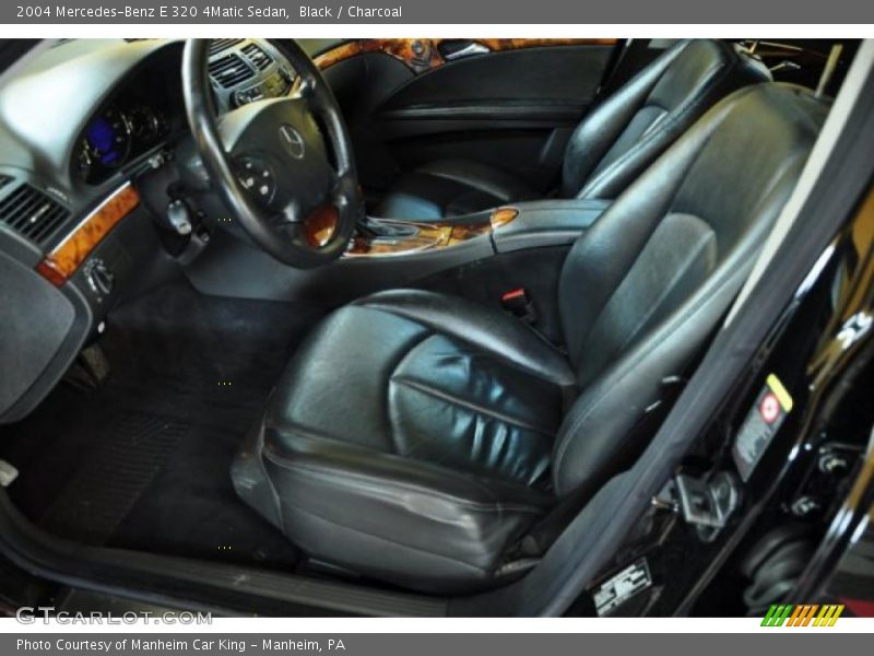 Black / Charcoal 2004 Mercedes-Benz E 320 4Matic Sedan