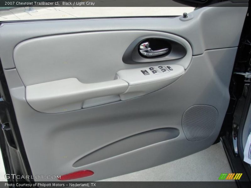Black / Light Gray 2007 Chevrolet TrailBlazer LS