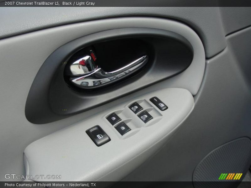 Black / Light Gray 2007 Chevrolet TrailBlazer LS