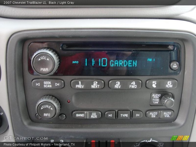 Black / Light Gray 2007 Chevrolet TrailBlazer LS
