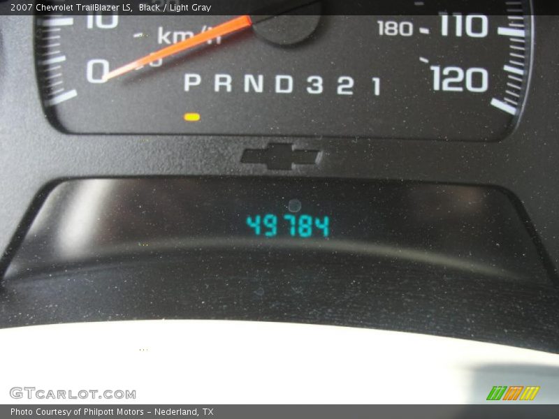 Black / Light Gray 2007 Chevrolet TrailBlazer LS