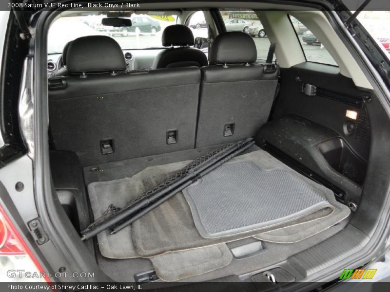Black Onyx / Black 2008 Saturn VUE Red Line