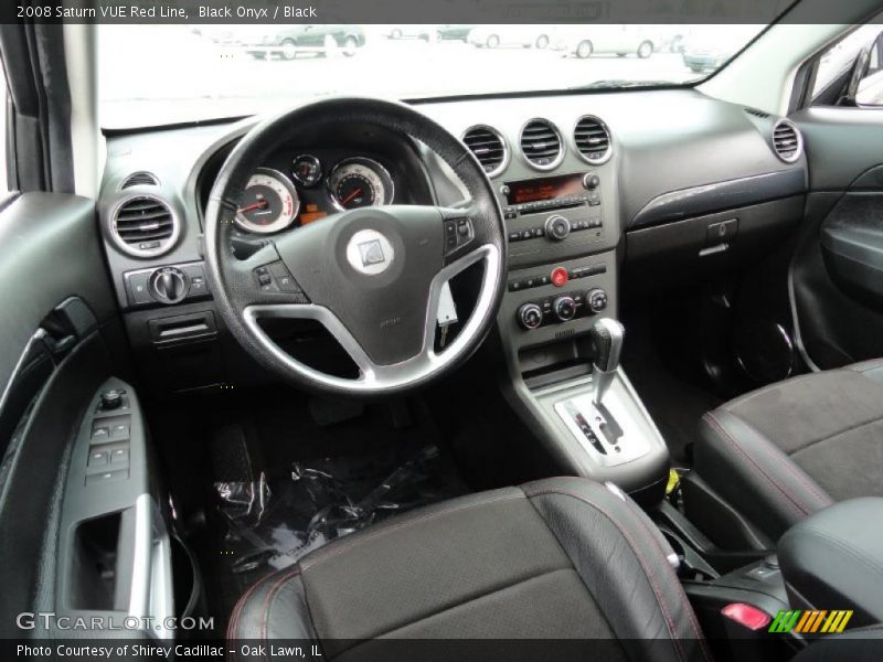  2008 VUE Red Line Black Interior