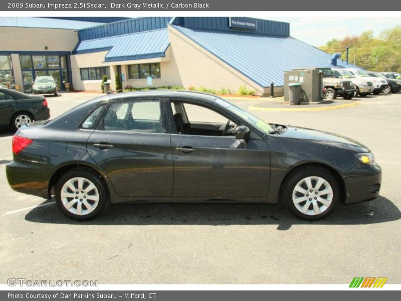 Dark Gray Metallic / Carbon Black 2009 Subaru Impreza 2.5i Sedan