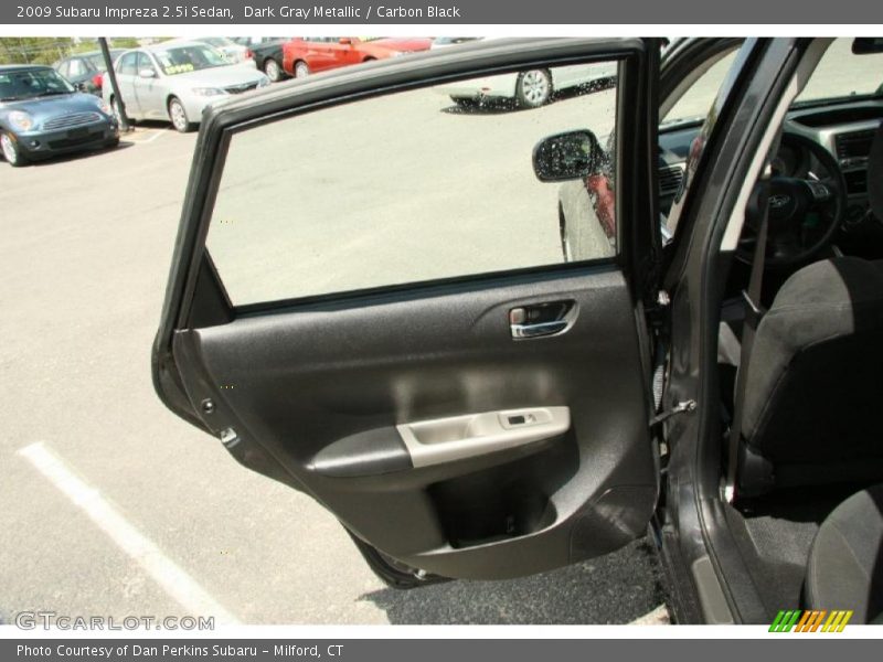 Dark Gray Metallic / Carbon Black 2009 Subaru Impreza 2.5i Sedan