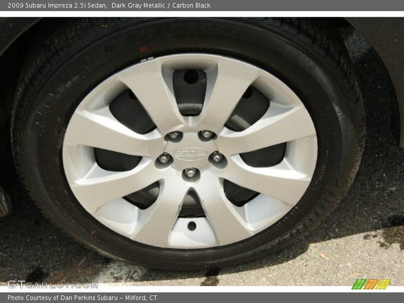 Dark Gray Metallic / Carbon Black 2009 Subaru Impreza 2.5i Sedan
