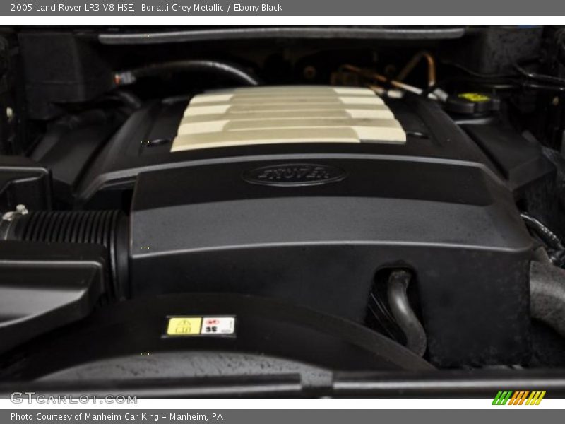 Bonatti Grey Metallic / Ebony Black 2005 Land Rover LR3 V8 HSE