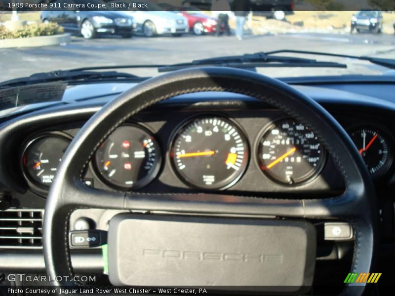 Black / Black 1988 Porsche 911 Carrera Coupe