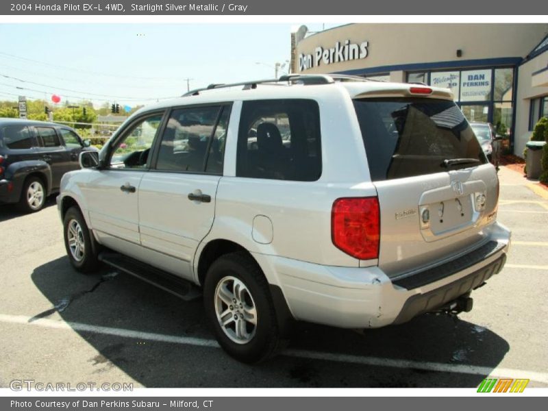 Starlight Silver Metallic / Gray 2004 Honda Pilot EX-L 4WD