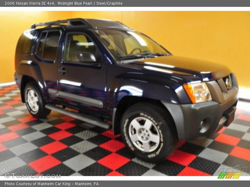 Midnight Blue Pearl / Steel/Graphite 2006 Nissan Xterra SE 4x4
