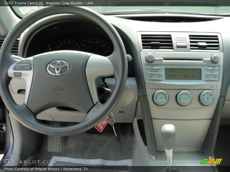 Magnetic Gray Metallic / Ash 2007 Toyota Camry LE