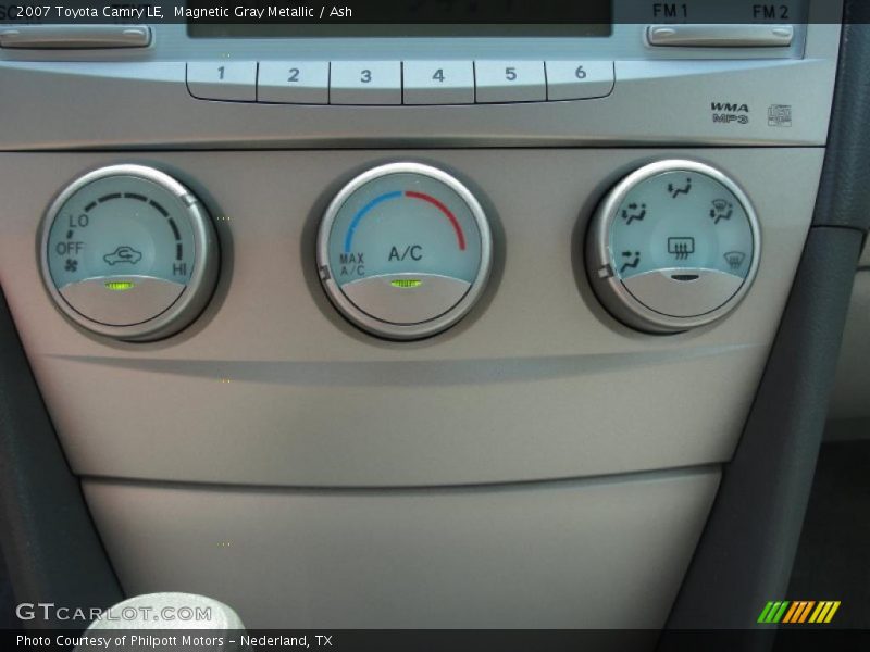 Magnetic Gray Metallic / Ash 2007 Toyota Camry LE