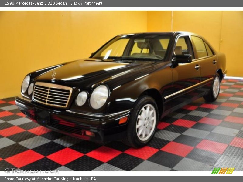 Black / Parchment 1998 Mercedes-Benz E 320 Sedan