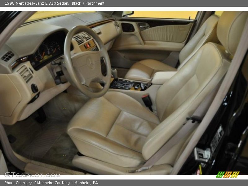 Black / Parchment 1998 Mercedes-Benz E 320 Sedan