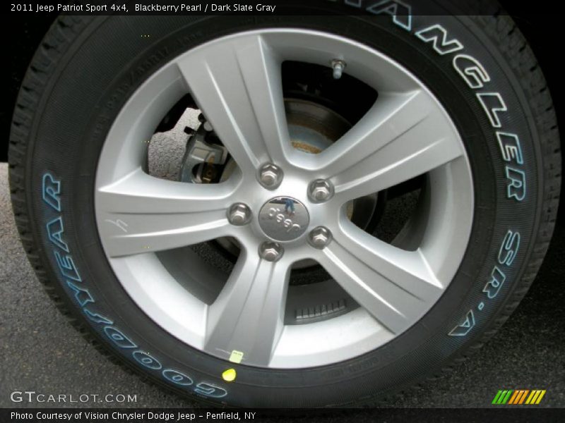 Blackberry Pearl / Dark Slate Gray 2011 Jeep Patriot Sport 4x4