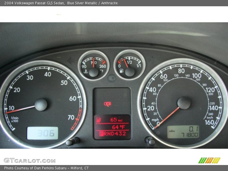 Blue Silver Metallic / Anthracite 2004 Volkswagen Passat GLS Sedan