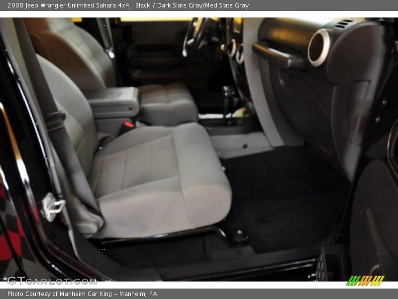 Black / Dark Slate Gray/Med Slate Gray 2008 Jeep Wrangler Unlimited Sahara 4x4