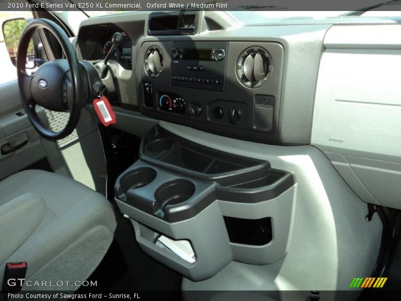 Oxford White / Medium Flint 2010 Ford E Series Van E250 XL Commericial