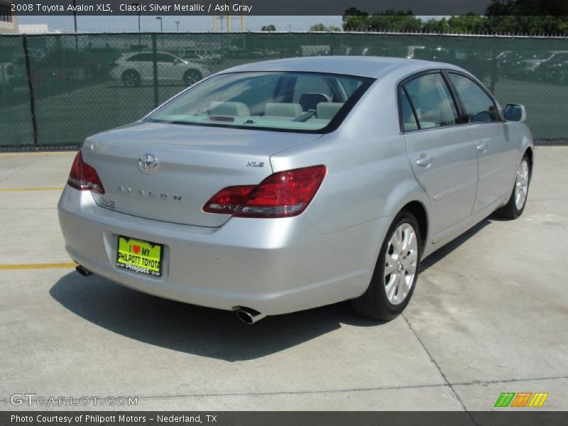 Classic Silver Metallic / Ash Gray 2008 Toyota Avalon XLS