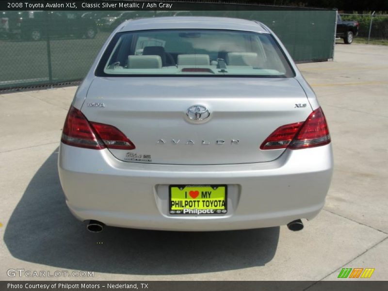 Classic Silver Metallic / Ash Gray 2008 Toyota Avalon XLS
